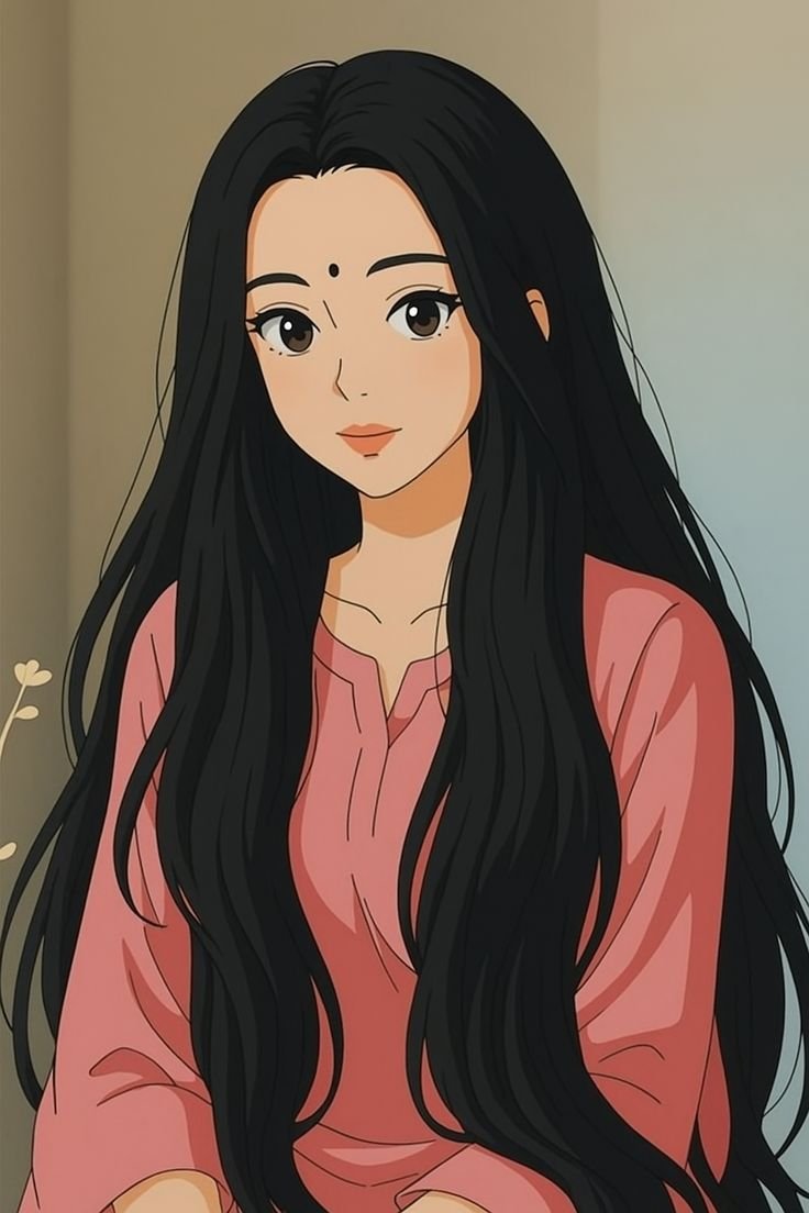 Attitude cartoon girl dp for instagram in english 1