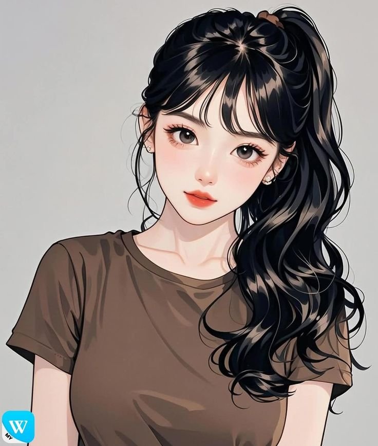 Attitude cartoon girl dp for instagram in hindi