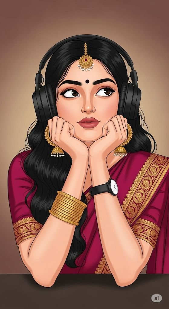 Attitude cartoon girl dp for instagram in hindi 1