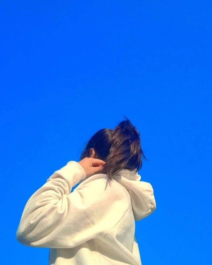 Attitude hidden face girl pic for Instagram 1