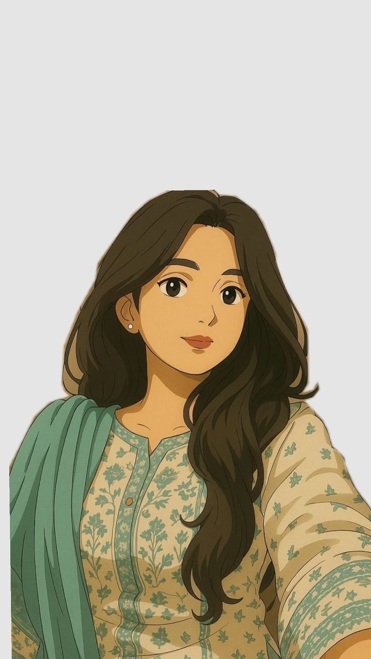 Cartoon dp girl Instagram 2