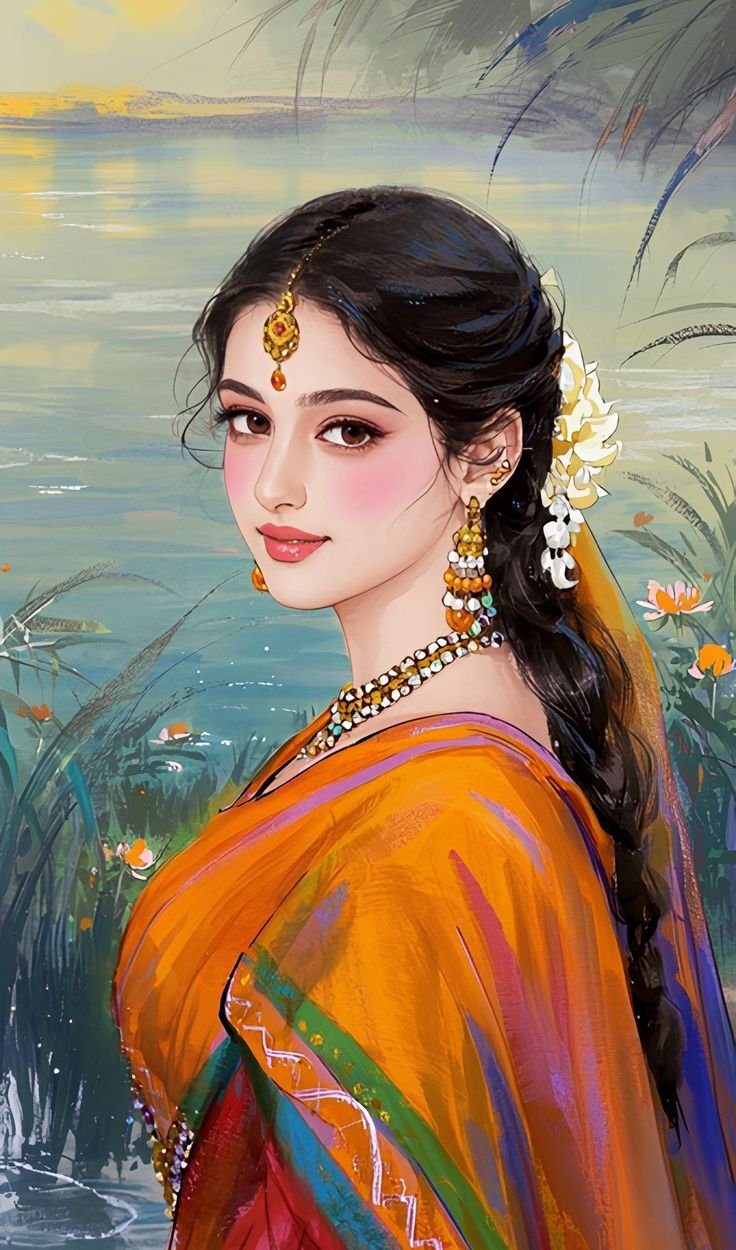 Cartoon girl dp for instagram 1