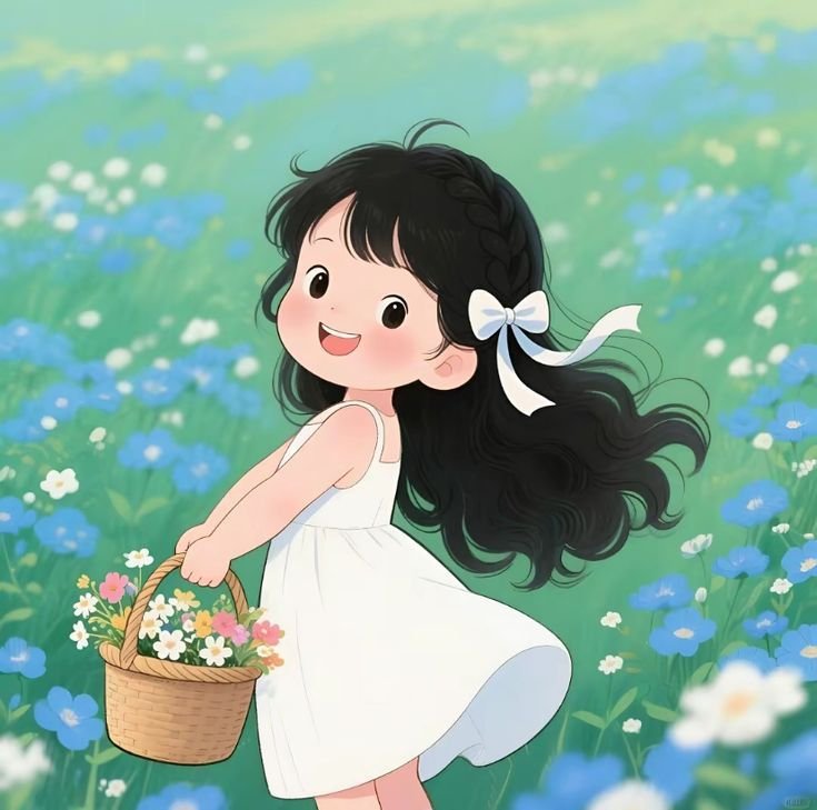 Cartoon girl dp for whatsapp 3