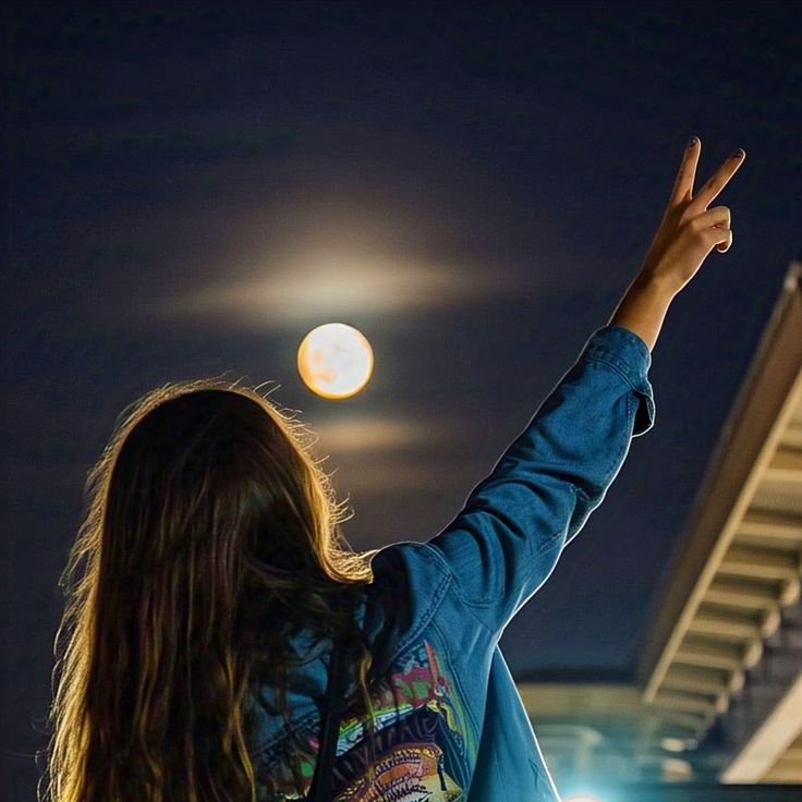 Hidden face dp for girls aesthetic 3