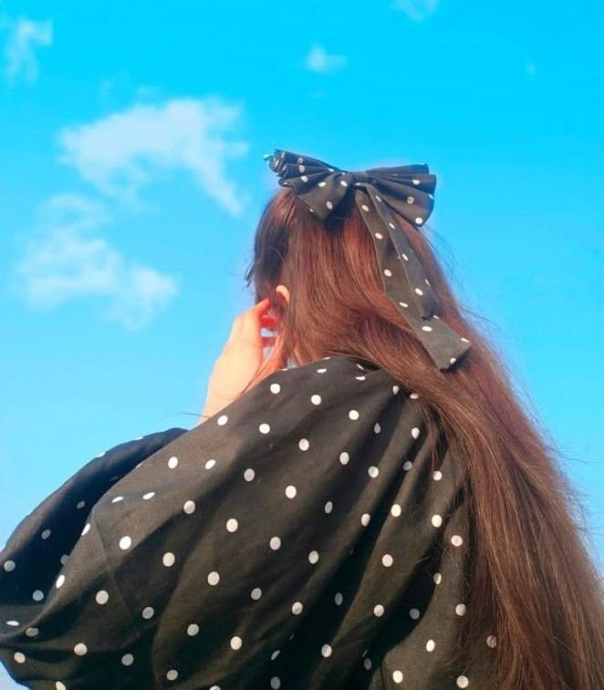 Hidden face dp for girls cartoon 2