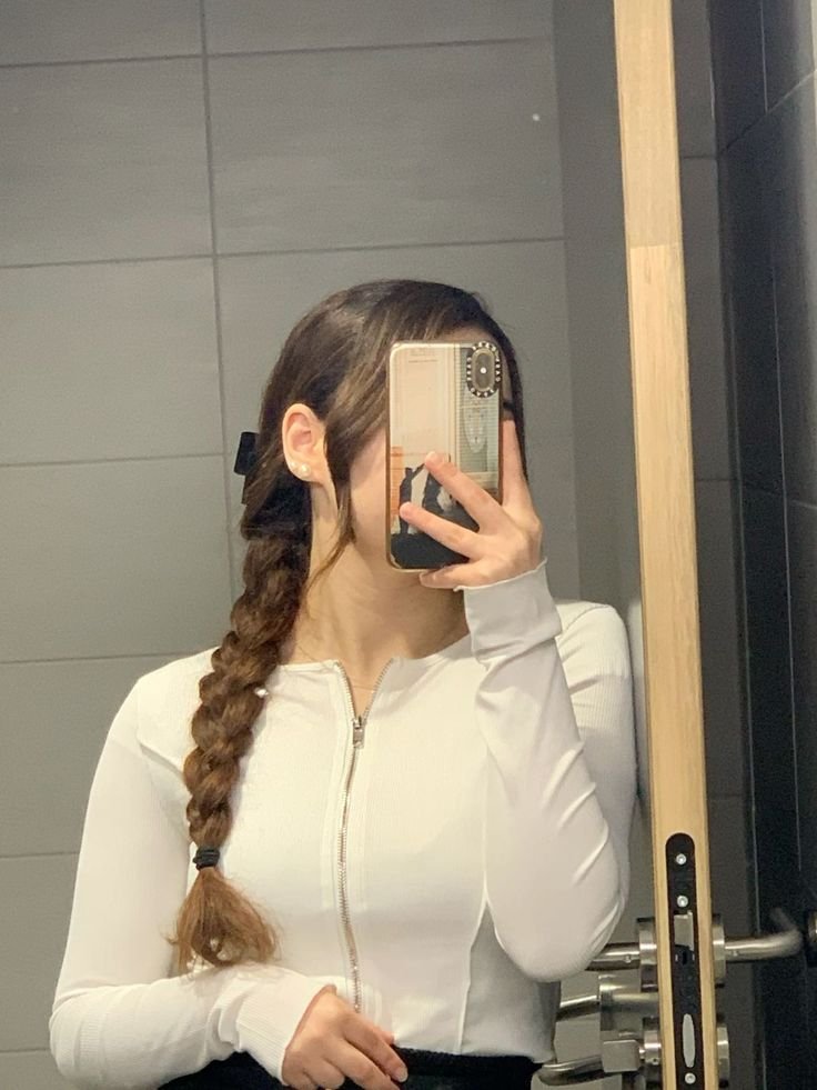 Hidden face dp for girls cartoon 3