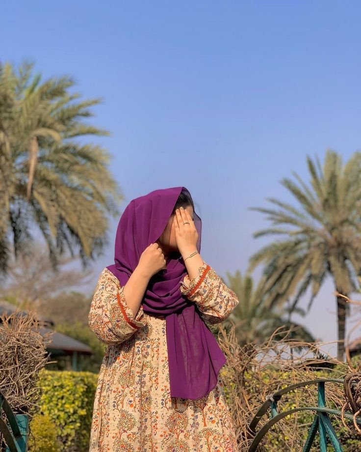 Hijab Girl Dp Cartoon 2 (1)