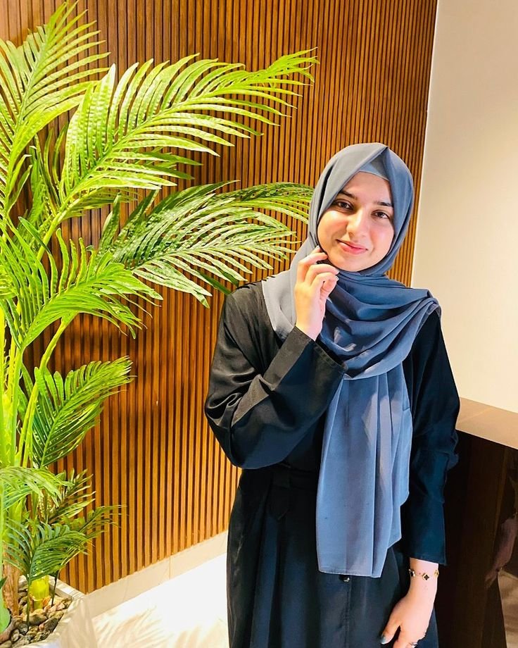 Hijab girl photo hidden face