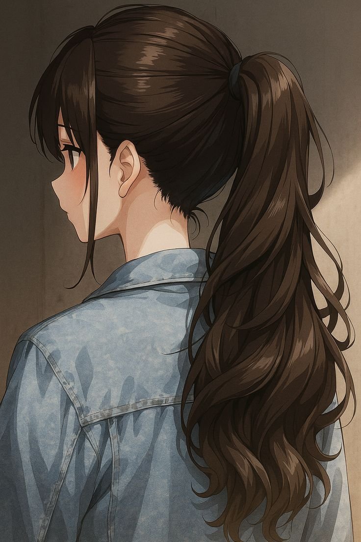 Killer attitude cute cartoon girl 1