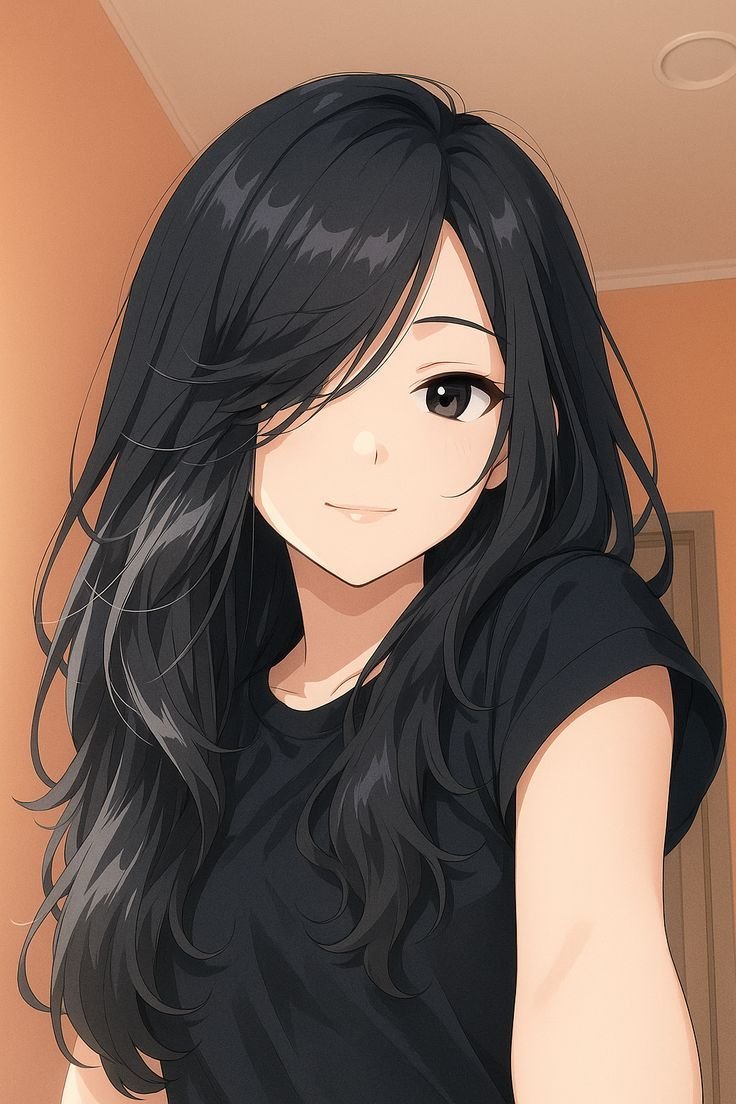 Killer attitude cute cartoon girl 3