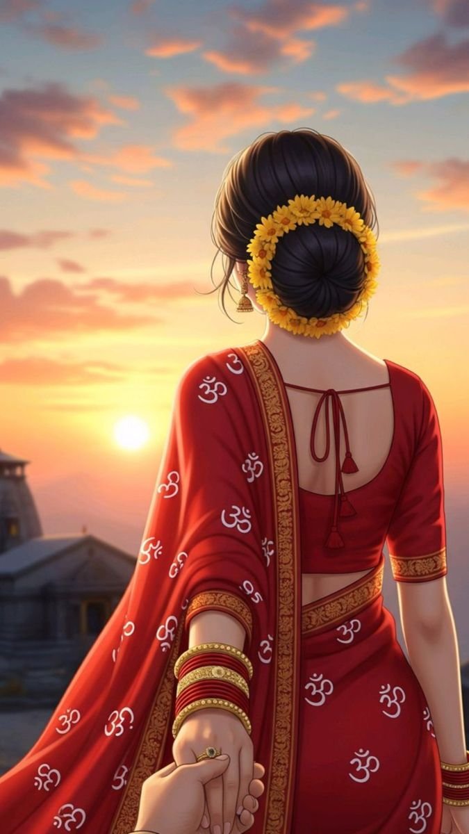 Simple Cartoon girl Dp 3