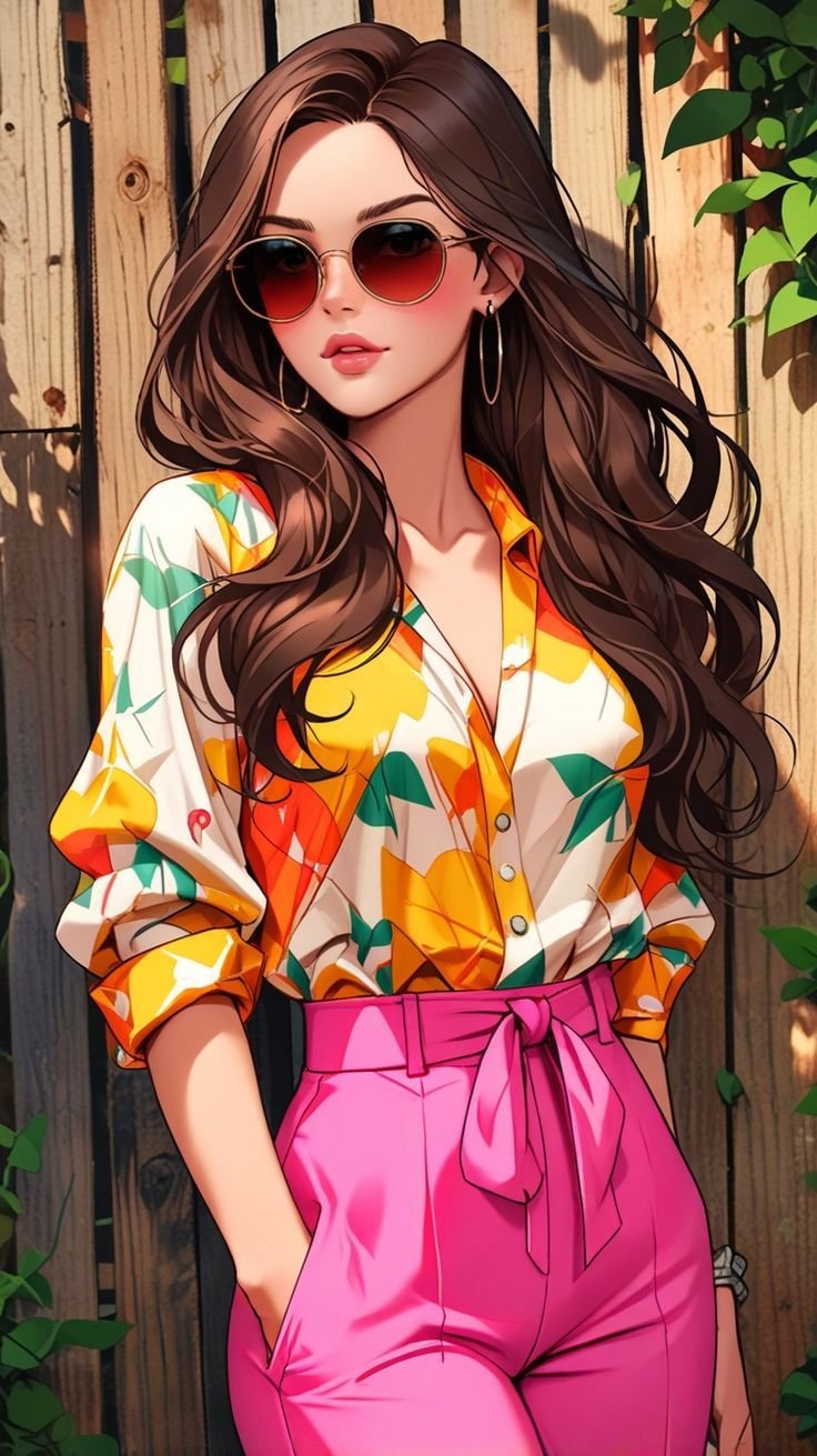 Single girl Dp Cartoon