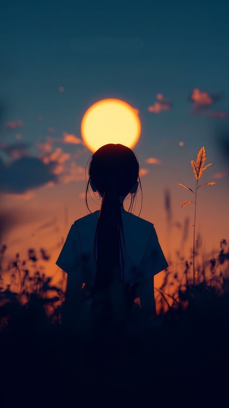 Single girl Dp Cartoon 1