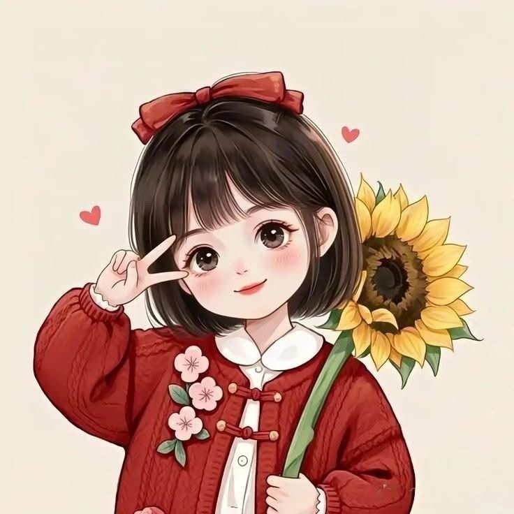 Stylish Cartoon Girl Dp download 3