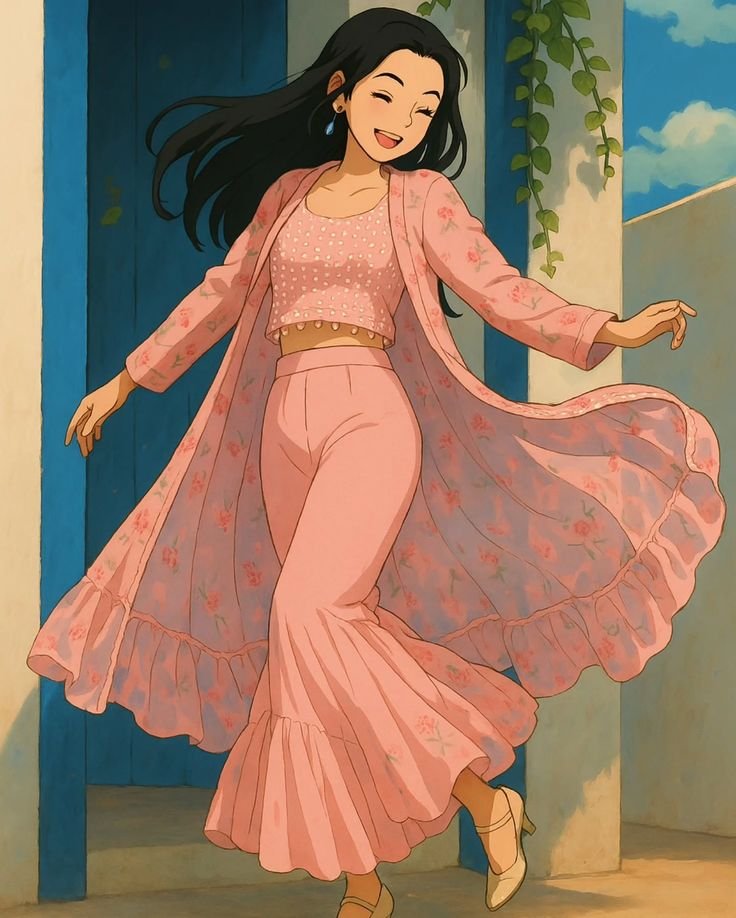 Stylish Cartoon girl dp