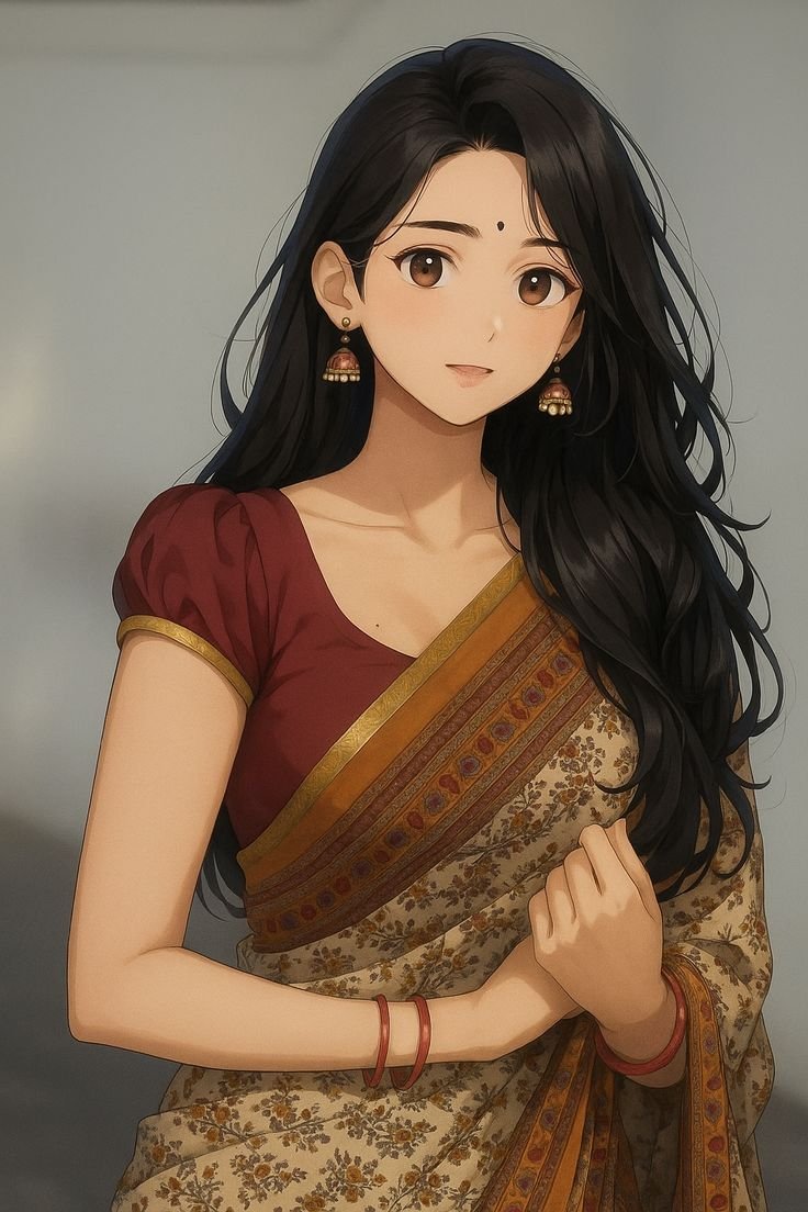 Stylish Cartoon girl dp 3