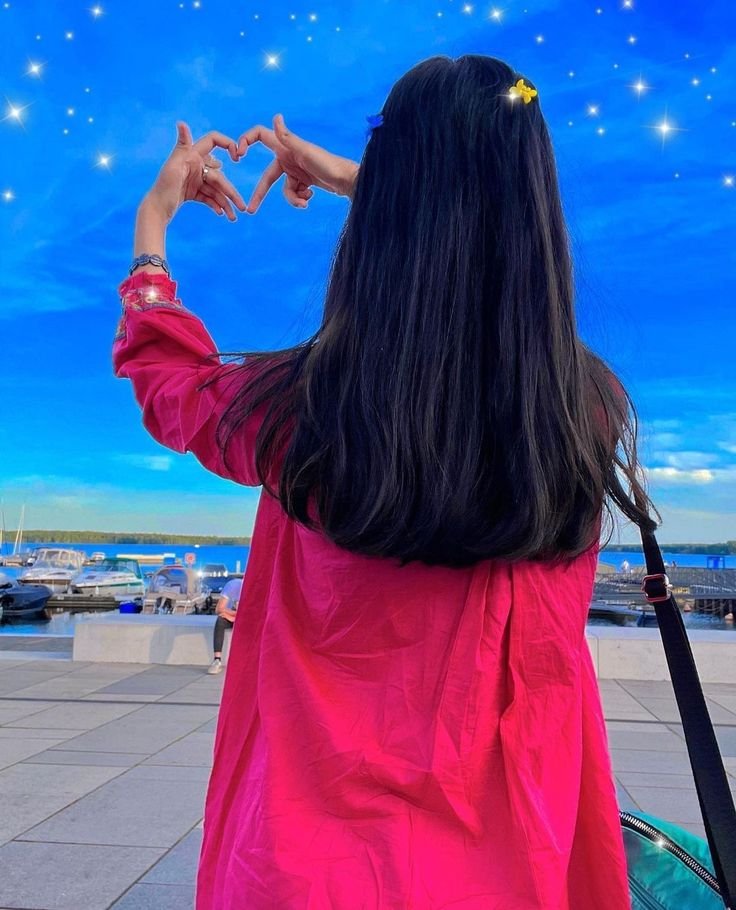 Stylish girl pic hiding face 1 1